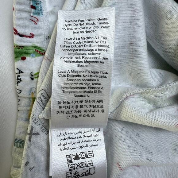 Pottery Barn Kids XL Organic Cotton Pajama Set North Pole Map Print - Picture 16 of 16